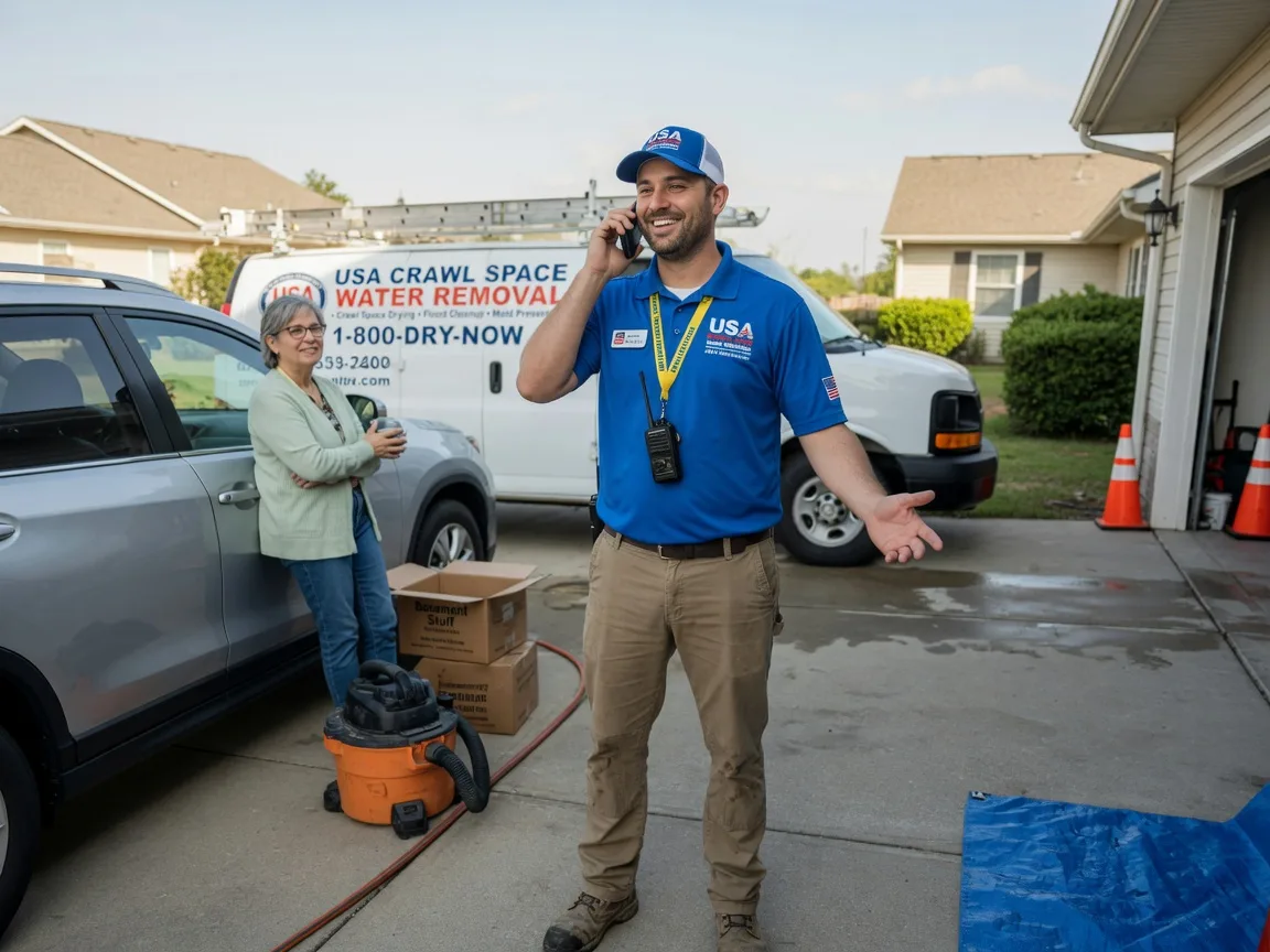 Crawl Space Water Removal Mission, KS FAQs